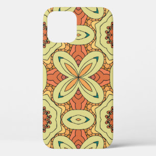Case-Mate iPhone Case Motif sans couture orange ethnique avec mandala. i