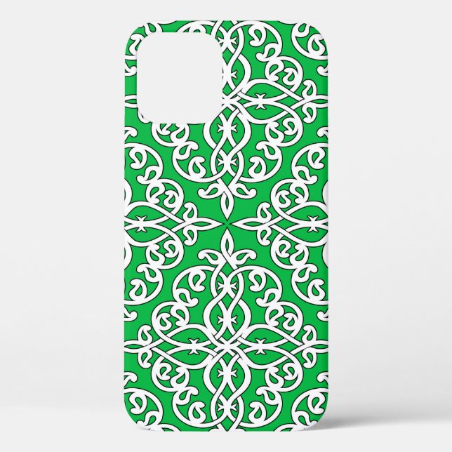 Coques Case-Mate iPhone Motif sans couture ornementale.  (Verso)
