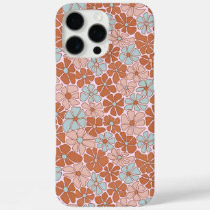 Coque iPhone 16 Pro Max Motif sans couture rétro