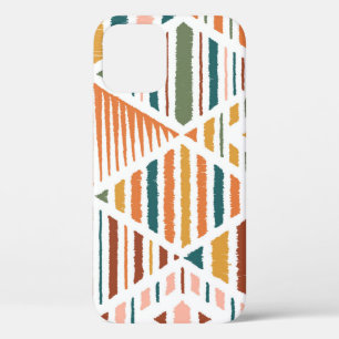 Case-Mate iPhone Case Motif sans couture tribal ethnique à carreaux écos