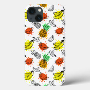 iPhone 13 Case Motif sans couture Vector Graphic