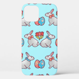 Case-Mate iPhone Case Motif sans soudure avec oeufs de Pâques et bouq