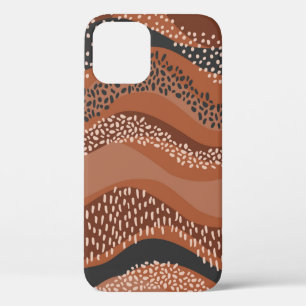 Case-Mate iPhone Case Motif sans soudure dans le style géo naturel. Hori