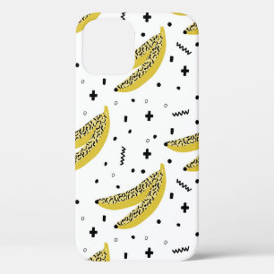 Case-Mate iPhone Case Motif sans soudure en été avec bananes dans pop ar
