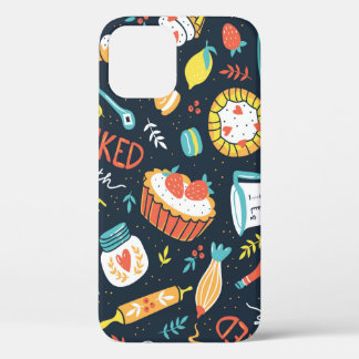 Case-Mate iPhone Case Motif sans soudure rétro boulangerie avec points e