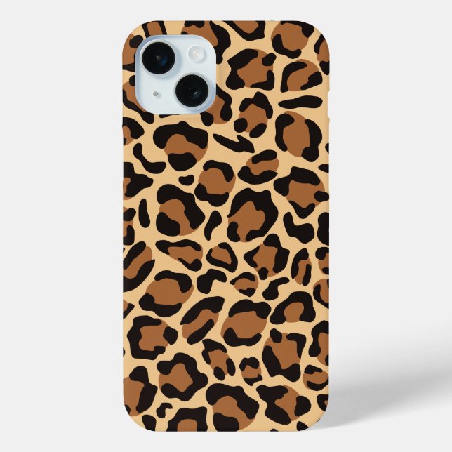 Coques Case-Mate iPhone Motif sans voile Leopard (Verso)