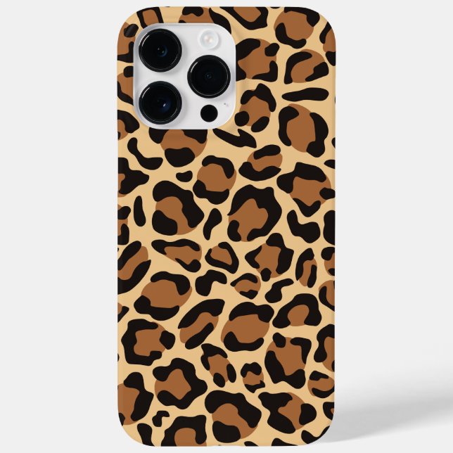 Coques Case-Mate iPhone Motif sans voile Leopard (Verso)