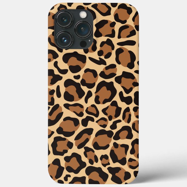 Coques Case-Mate iPhone Motif sans voile Leopard (Verso)