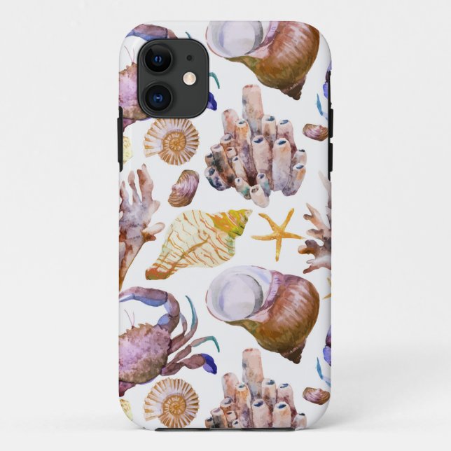 Coques Case-Mate iPhone Motif Sea Life 4 (Dos)