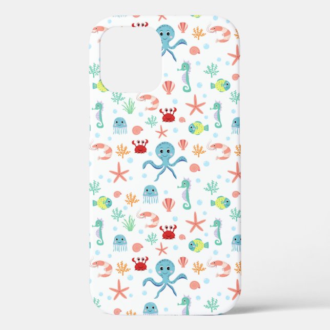 Coques Case-Mate iPhone motif Sea World (Verso)
