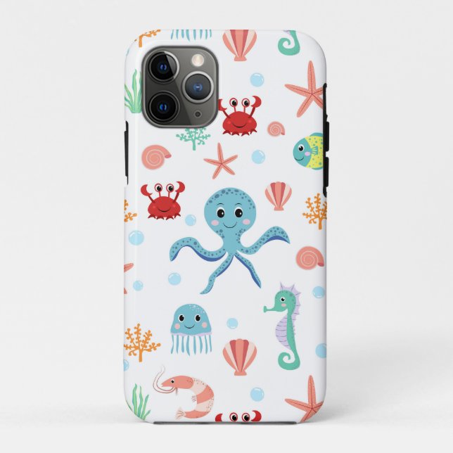 Coques Case-Mate iPhone motif Sea World (Dos)