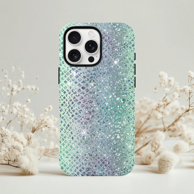 Coques Case-Mate iPhone Motif Serpentine Diamant Pailleté (Créateur téléchargé)