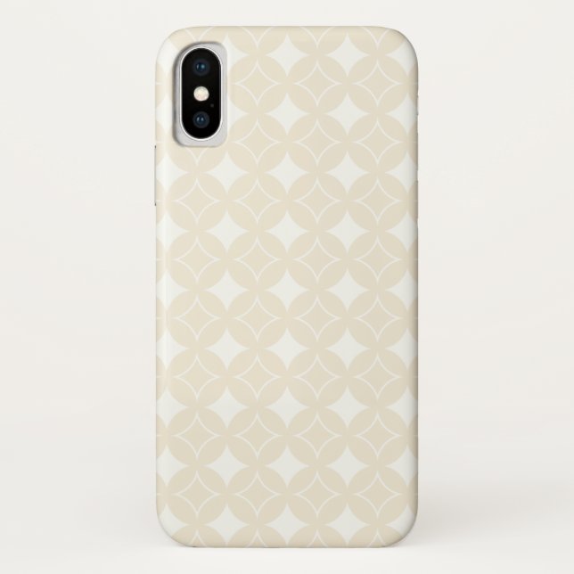 Coques Case-Mate iPhone Motif shippo beige (Dos)