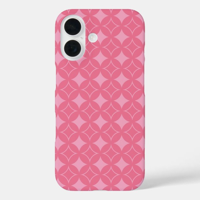 Coques Case-Mate iPhone Motif shippo rose (Verso)