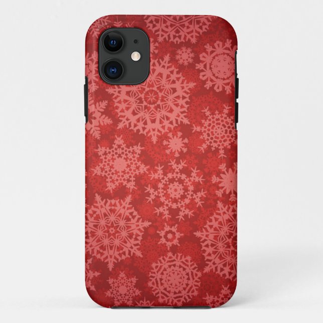 Coques Case-Mate iPhone Motif Snowflake (Dos)