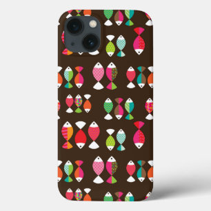 Etui iPhone Case-Mate Motif sous-marin 2 de rétros poissons abstraits