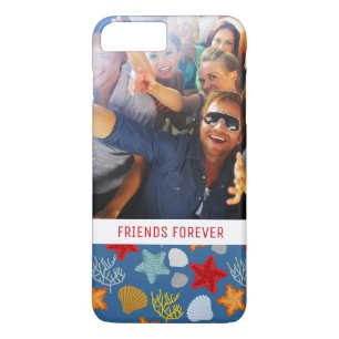 Coque iPhone 8 Plus/7 Plus Motif sous-marin   de la vie votre photo et texte