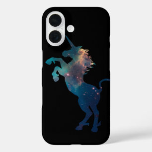Coques iPhone 16 Motif spatial Unicorn
