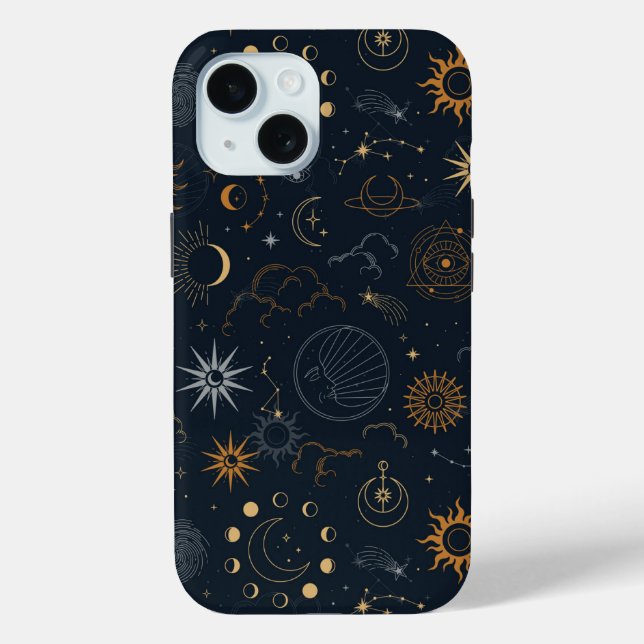 Coques Case-Mate iPhone Motif Stars & Planètes (Verso)