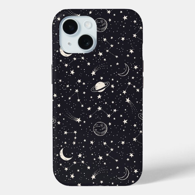 Coques Case-Mate iPhone Motif Stars & Planètes (Verso)