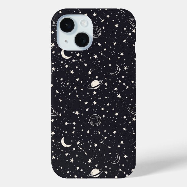 Coques Case-Mate iPhone Motif Stars & Planètes (Verso)