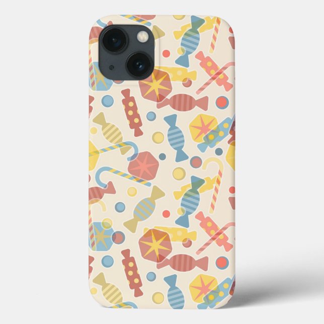 Coques Case-Mate iPhone Motif Sucres Et Bonbons (Verso)