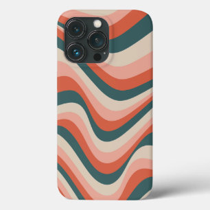 Case-Mate iPhone Case Motif Super à bande colorée rétro
