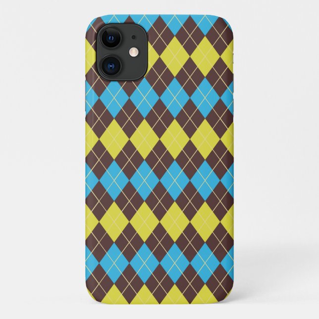 Coques Case-Mate iPhone Motif Tartan Écossais des Années 70 (Dos)