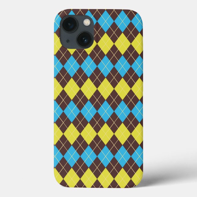 Coques Case-Mate iPhone Motif Tartan Écossais des Années 70 (Verso)