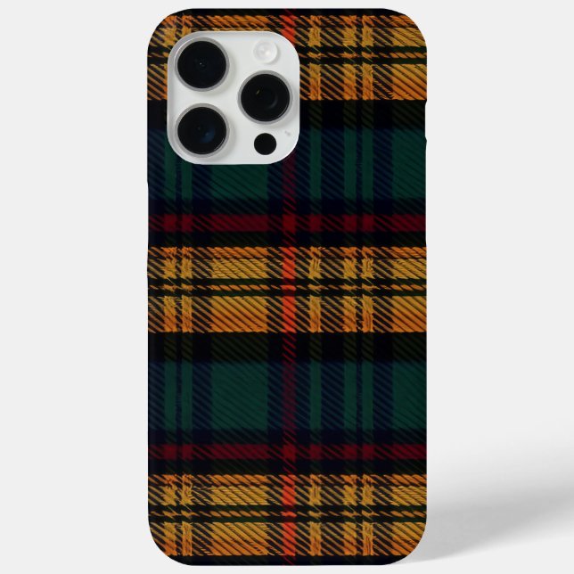 Coques Case-Mate iPhone Motif Tartan Intemporel  (Verso)