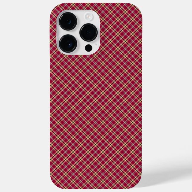Coques Case-Mate iPhone Motif Tartan plaid (Verso)