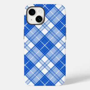 Coque Case-Mate iPhone Motif tatan bleu foncé yxm0uat9 diagonale