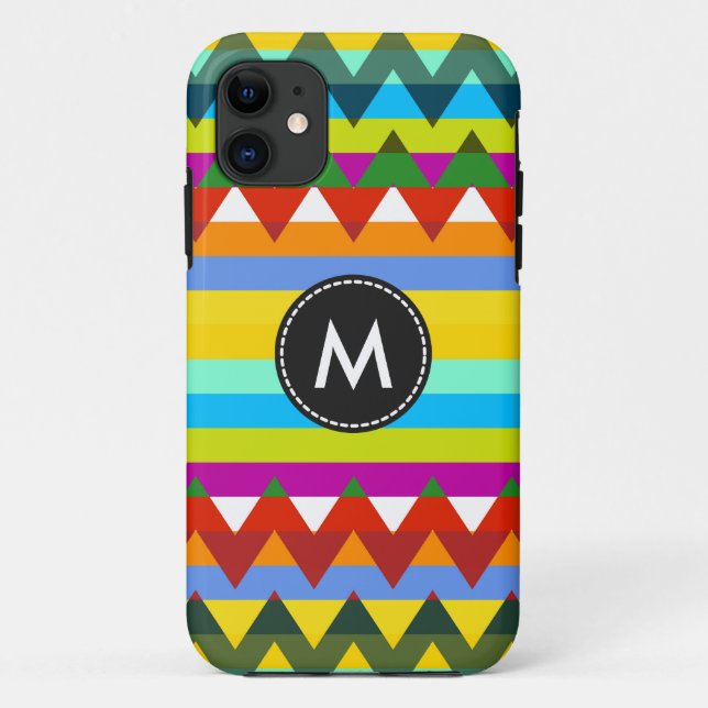 Coques Case-Mate iPhone Motif tendance Chevron Stripes #5 (Dos)