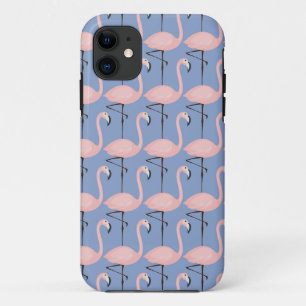 Coques Pour iPhone Motif tendre de Flamant rose