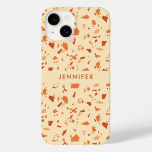 Coque Case-Mate iPhone Motif Terrazzo Thème Automnal Personnalisé