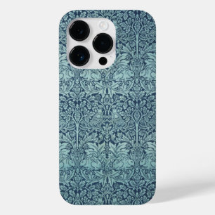 Coque Pour iPhone 14 Pro Motif textile vintage Brer Rabbit William Morris