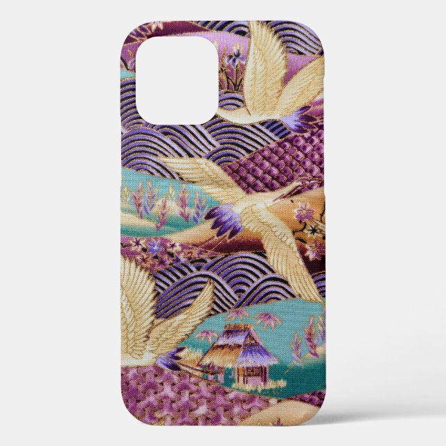 Coques Case-Mate iPhone Motif tissu textile (Verso)