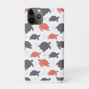 Case-Mate iPhone Case Motif Tortue de Mer Minimaliste Blanc et Gris