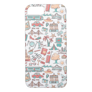 Etui iPhone Case-Mate Motif touristique Pastel