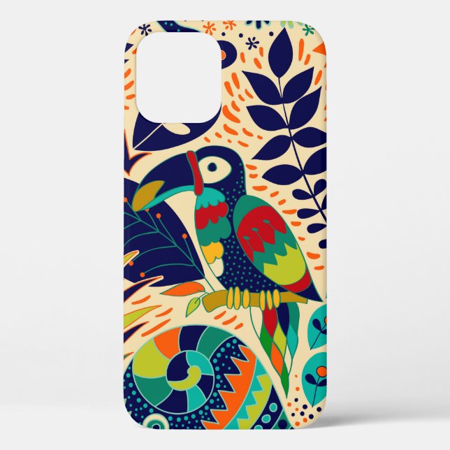 Coques Case-Mate iPhone Motif transparent. Arrière - plan fleuri jaune. (Verso)