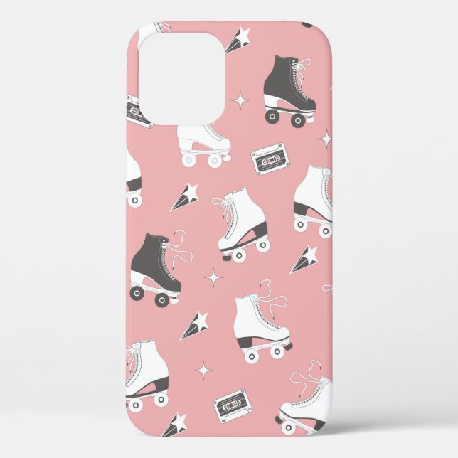 Coques Case-Mate iPhone Motif transparent avec roulettes et cassette t (Verso)