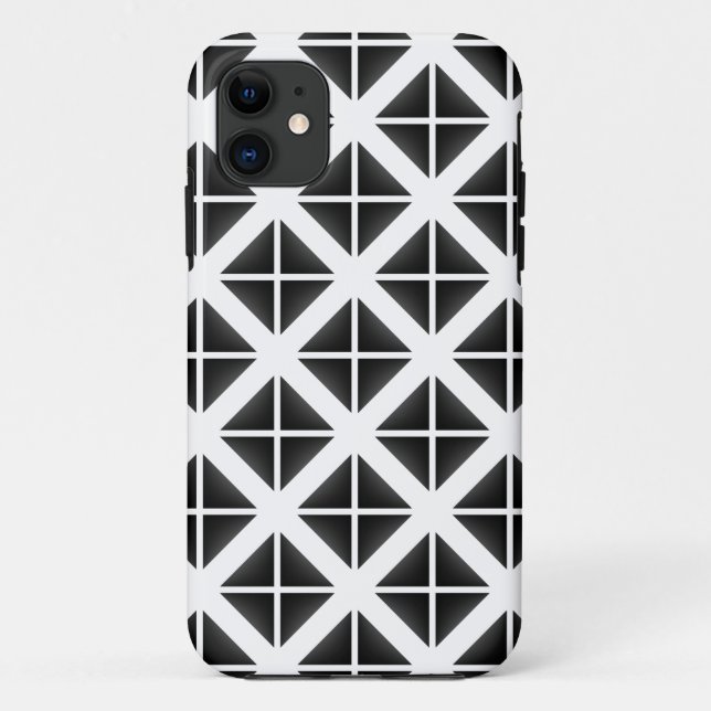 Coques Case-Mate iPhone Motif triangle Black Trendy (Dos)