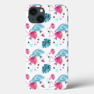 Case-Mate iPhone Case Motif triangle feuille tropicale