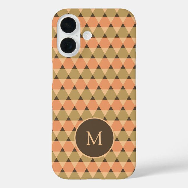 Coques Case-Mate iPhone Motif triangles (Verso)