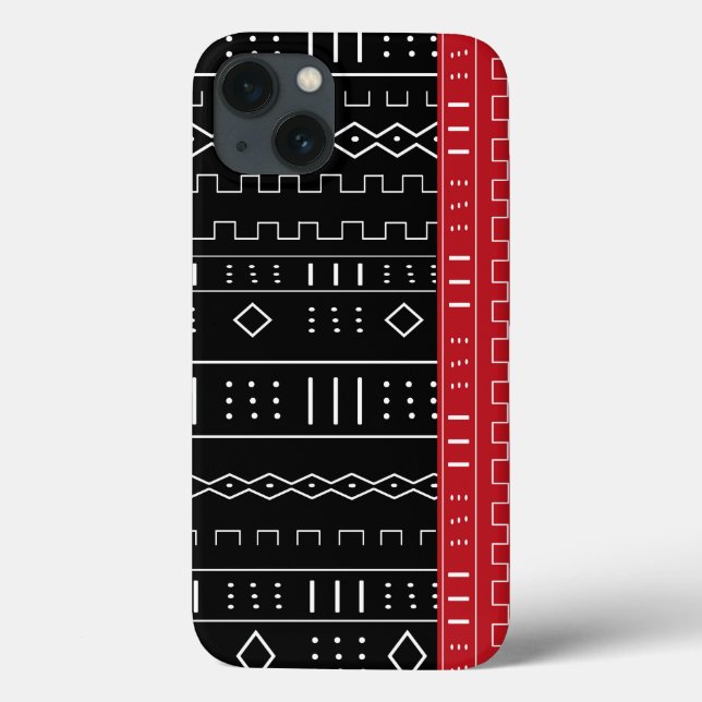 Coques Case-Mate iPhone Motif tribal africain (Verso)