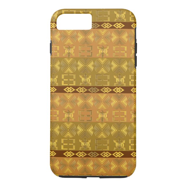 Coques Case-Mate iPhone motif tribal africain ethnique avec des simbols (Dos)