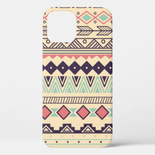 Case-Mate iPhone Case Motif tribal aztèque en bandes, illustration vinta