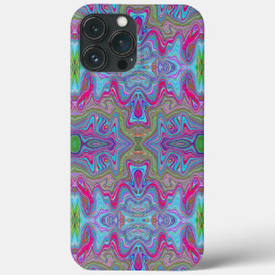 Case-Mate iPhone Case Motif Trippy Multicolore Ciel Ondulé Bleu