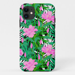 Coques Pour iPhone Motif tropical aux fleurs de la jungle