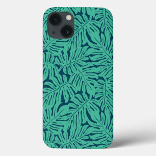 Coques Pour iPhone Motif tropical de feuille de Monstera